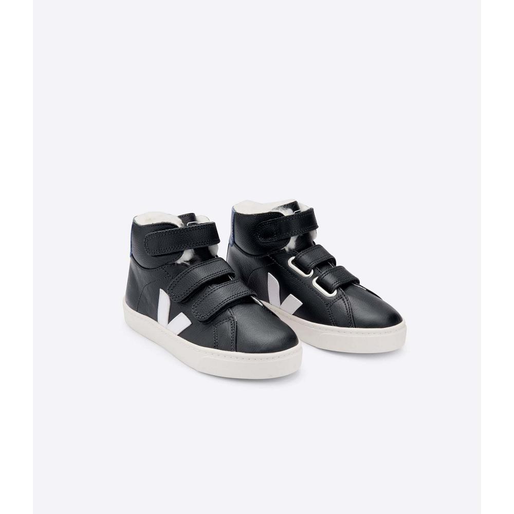 Veja ESPLAR MID FURED CHROMEFREE Høye Barn Svarte | NO 685RVD